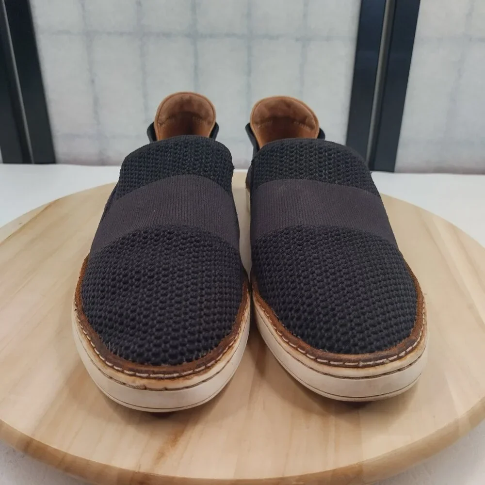 UGG Sammy Slip On Trainer Black Knit Elastic Casual Shoes Women US 12